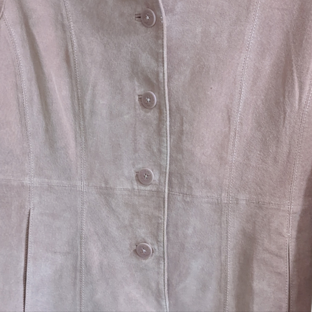 Parisan Signature Blush Leather Jacket - Picture 2 of 12